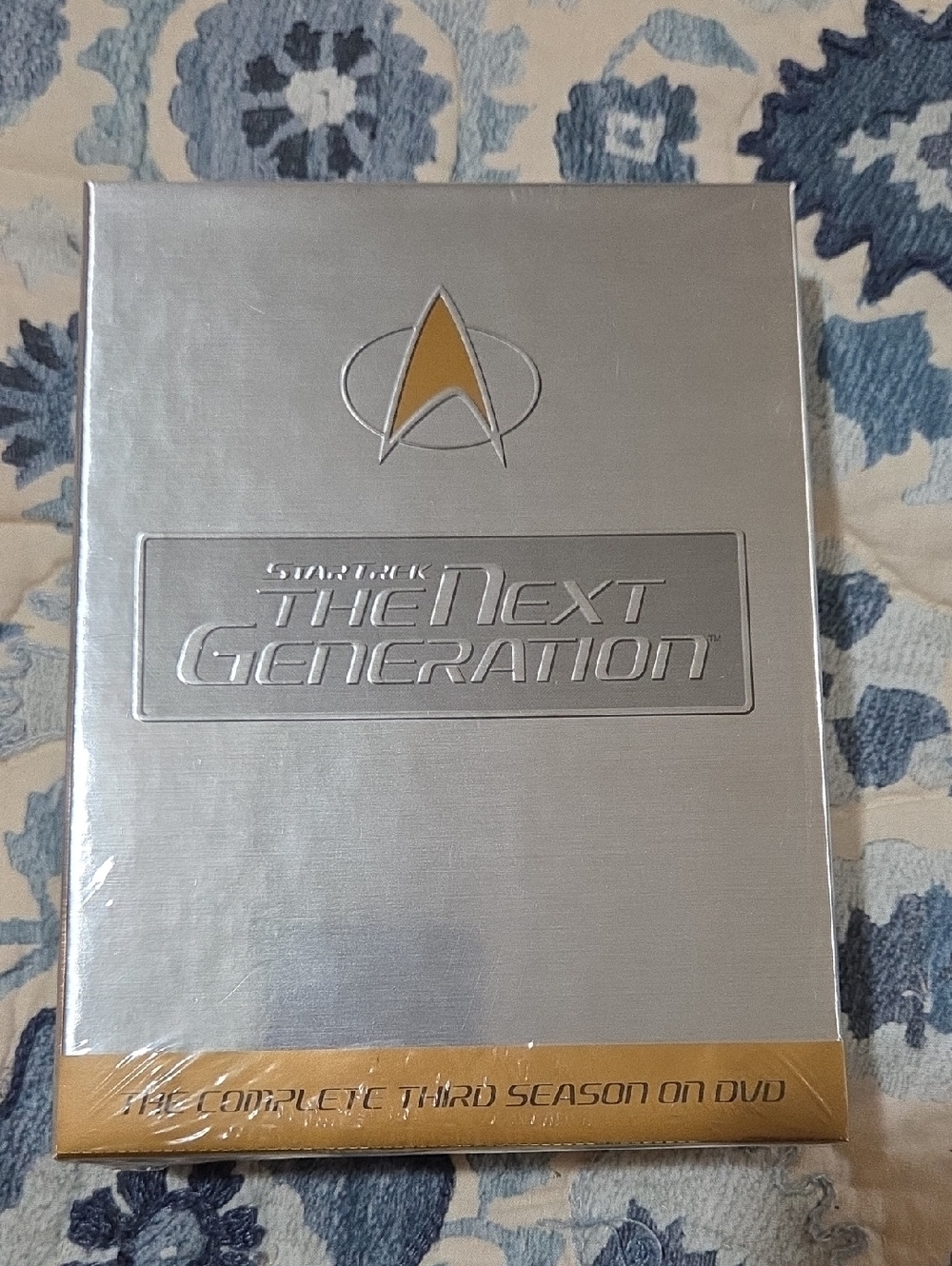 Star Trek The Next Generation Complete Third Season DVD - Silver & Gold